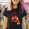 Patrick Mahomes Bigface Kansas City Chiefs Football Signature T Shirt