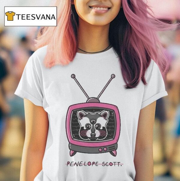 Penelope Scott Raccoon Tv Summer Tour T Shirt