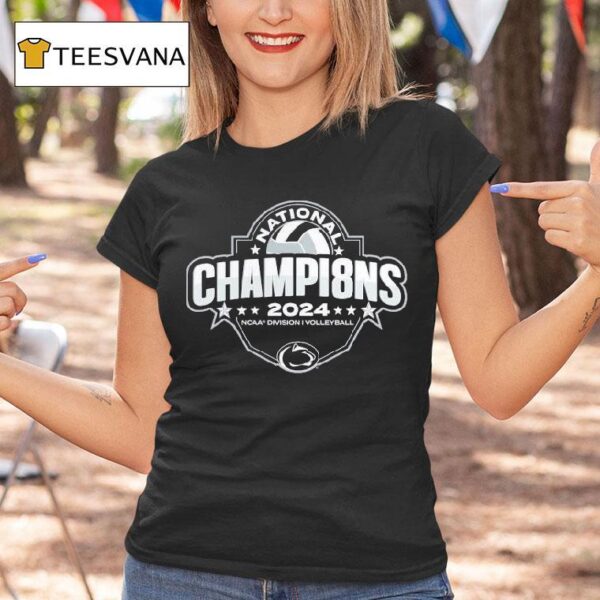 Penn State Nittany Lions Ncaa Women S Volleyball National Champions Logo T Shirt
