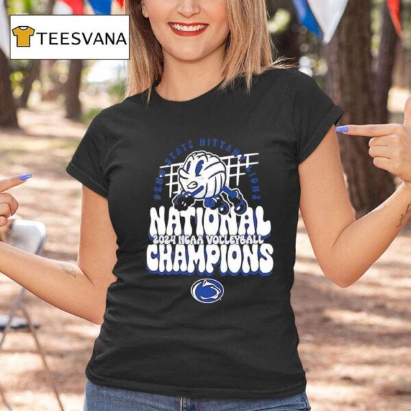 Penn State Nittany Lions Ncaa Women S Volleyball National Champions Dig Comfort Colors Two Sides T Shirt