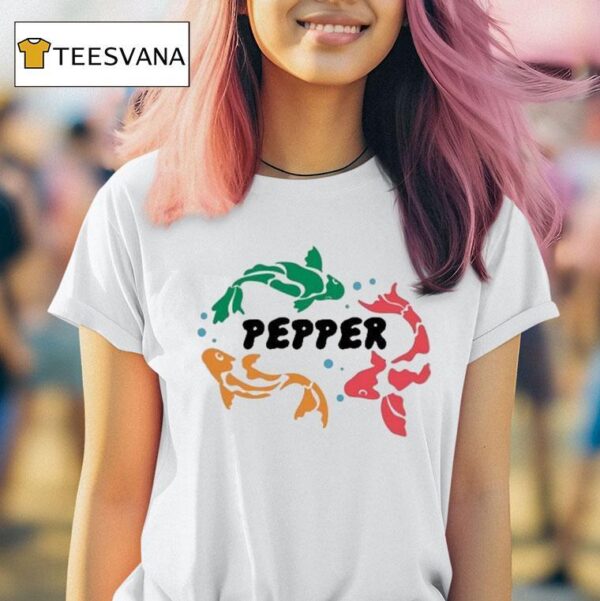 Pepper Coi Fish T Shirt