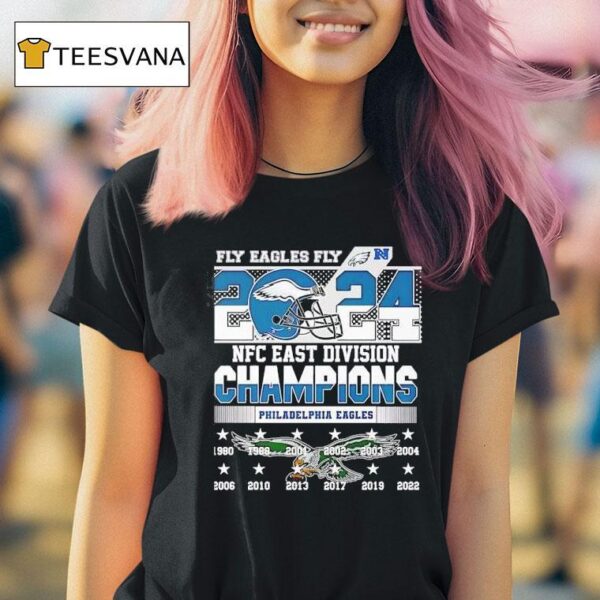 Philadelphia Eagles Fly Eagles Fly Nfc East Division Champions T Shirt