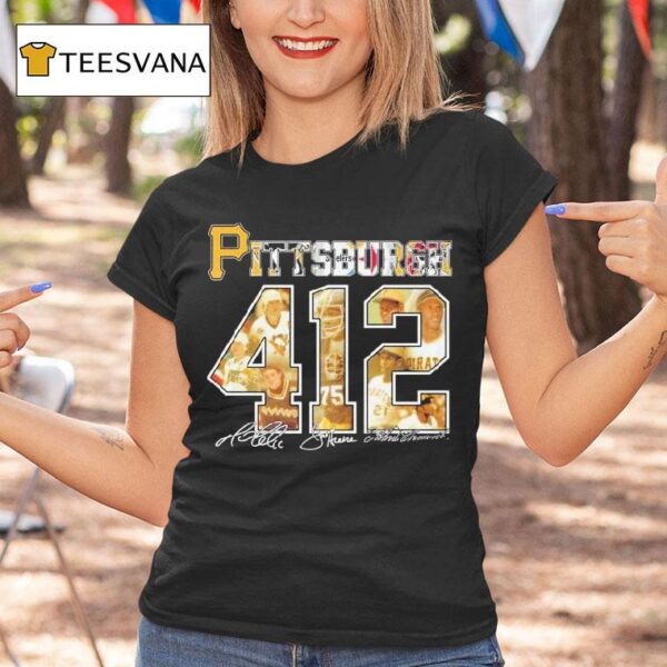 Pittsburgh Pirates Legends Signatures T Shirt