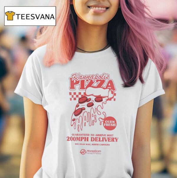 Pizza Kannapolis Guarand To Arrive Hot Mph Delivery North Carolian T Shirt