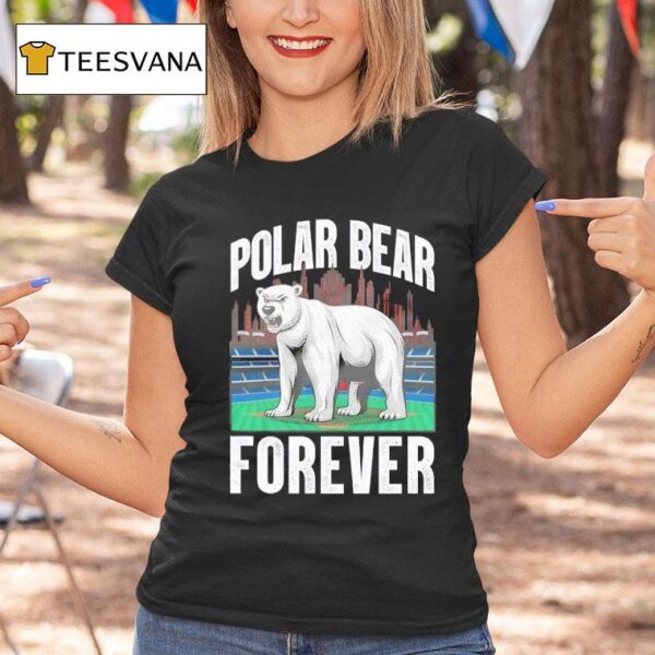 Polar Bear Forever Queens T Shirt