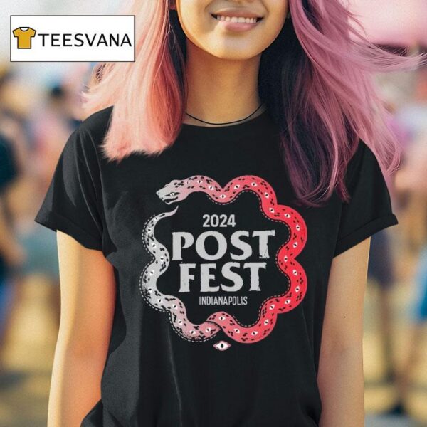 Post Festival Snake Logo Indianapolis T Shirt