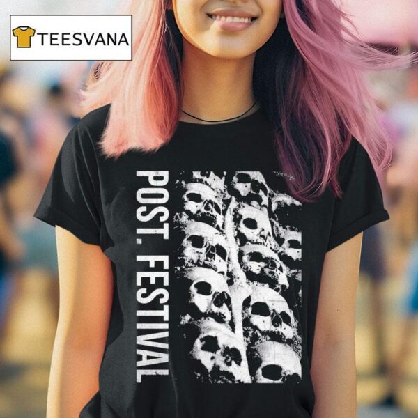 Post Festival Skulls T Shirt