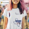 Pray For Texas Rangers Houston Texas Logo Map T Shirt