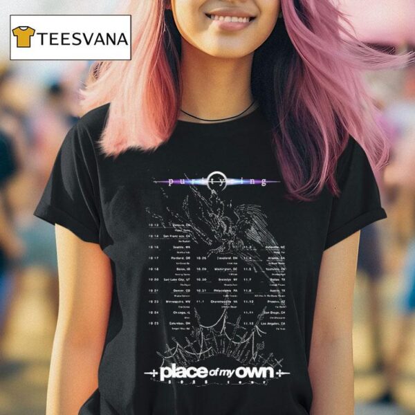 Purity Ring Place Of My Own Tour Dates T Shirt