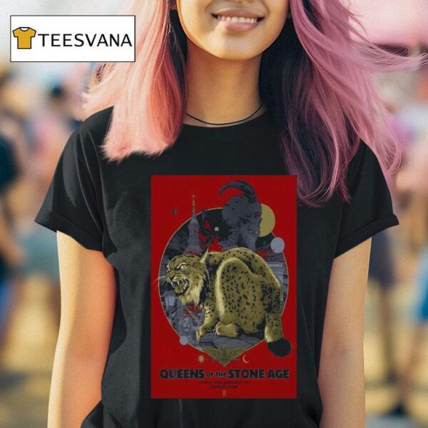 Queens Of The Stone Age Jul Budapes T Shirt