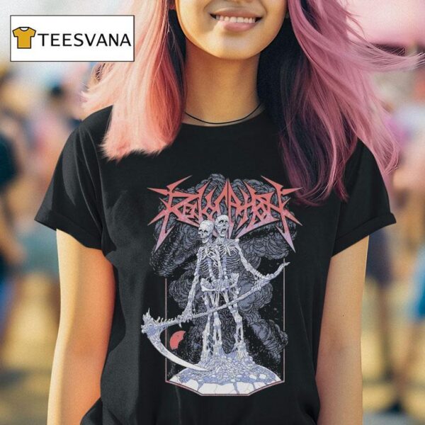 Revocation Gemini Parasite Skeletons T Shirt