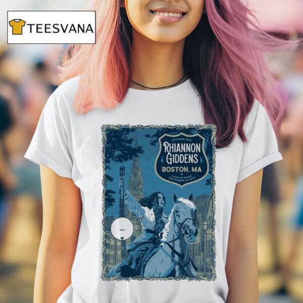 Rhiannon Giddens Tour Boston Ma T Shirt