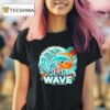 Ride The Wave Miami Dolphins T Shirt