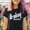 Riffs Beards Gear Broken Headstock T Shirt