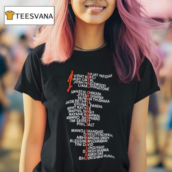 Royal Challengers Bengaluru T Shirt