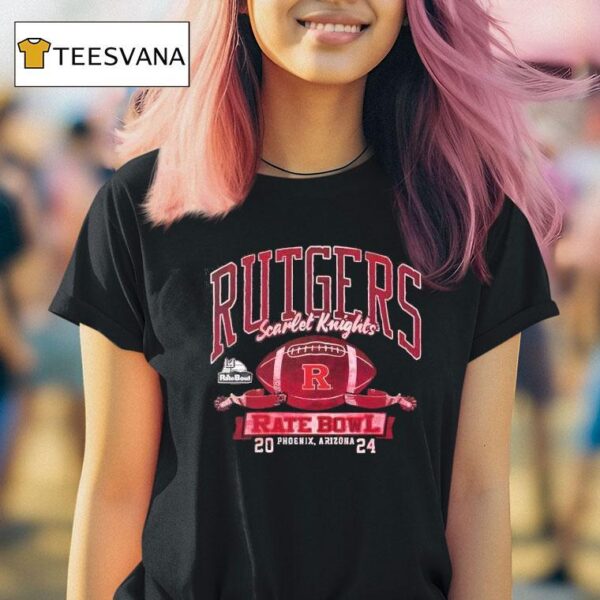 Rutgers Scarlet Knights Rate Bowl Rutgers Gridiron Glory T Shirt