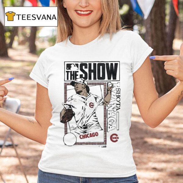 Shota Imanaga Mlb The Show Chicago Cubs T Shirt
