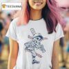 Skeleton Cleveland Baseball T Shirt