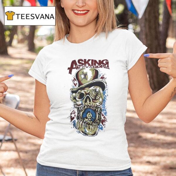 Skull Asking Alexandria Monster T Shirt