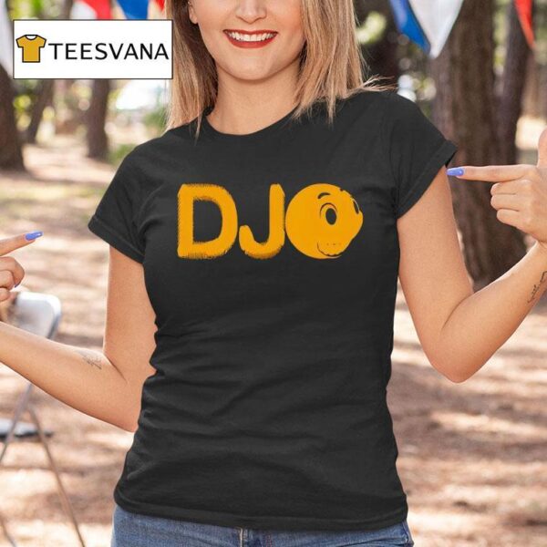 Smiley Face Djo Logo T Shirt