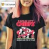 Snoopy And Charlie Brown The Peanuts Kansas City Chiefs Sundays Are For My Team T Shirt