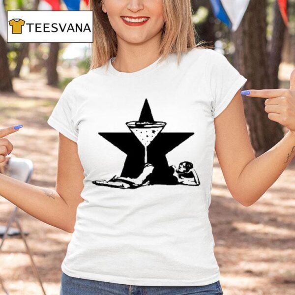 Star Martini Racer T Shirt