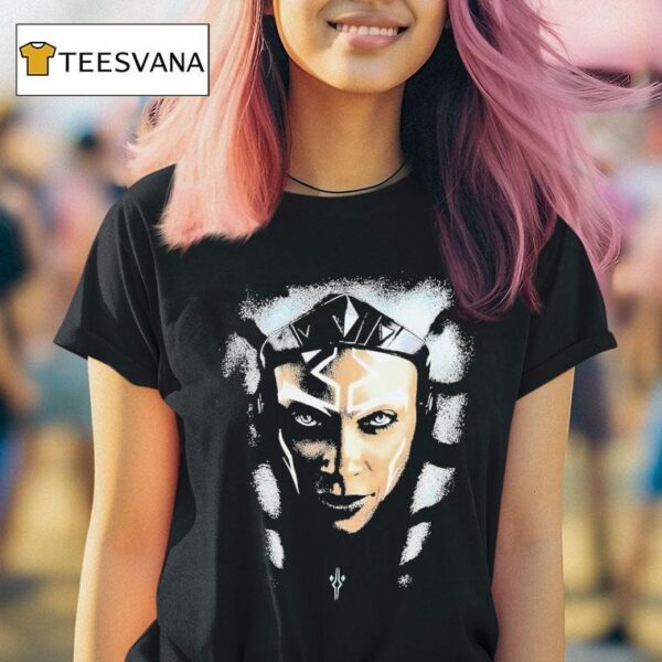 Star Wars Ahsoka Face T Shirt