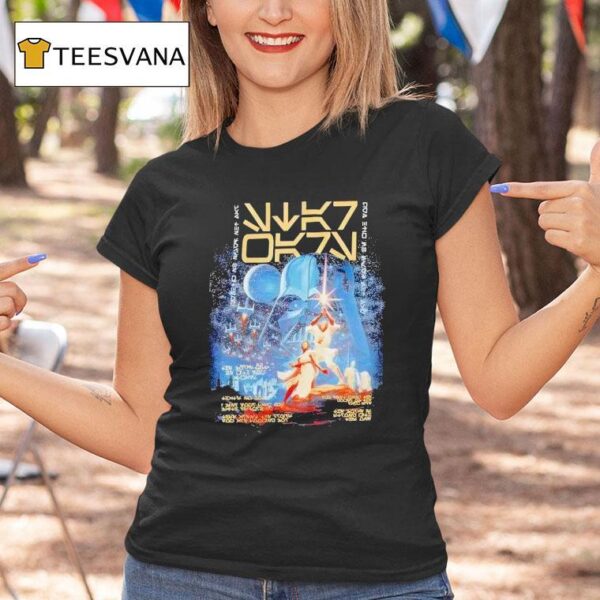 Star Wars Episode Iv A New Hope Aurebesh T Shirt