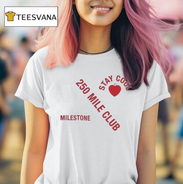 Staycool Mile Club Milestone T Shirt