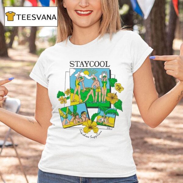 Staycool Sunshine Sapphire Vacation T Shirt