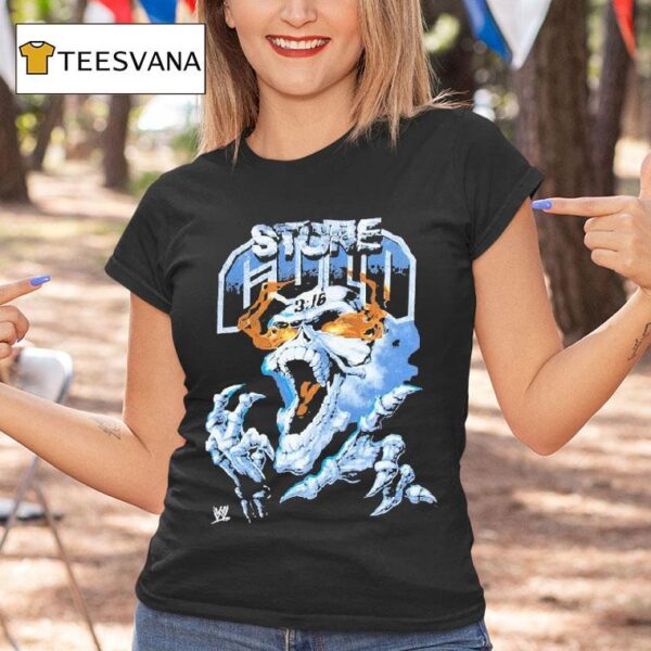 Stone Cold Steve Austin Wwe Skull T Shirt