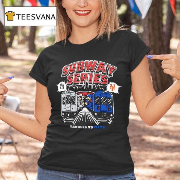 Subway Series New York Yankees Vs New York Mets T Shirt