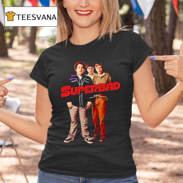 Superbad Movie Cas T Shirt
