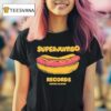 Superjumbo Records Aurora Illinois Hot Dog T Shirt