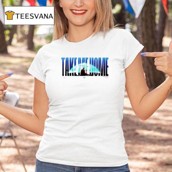 Superman Movie Take Me Home Words T Shirt