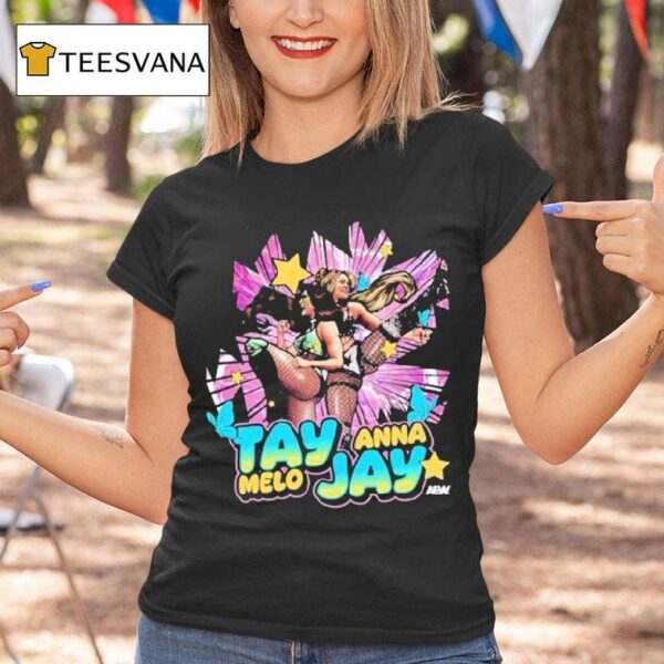 Tay Melo And Anna Jay Series Aew T Shirt