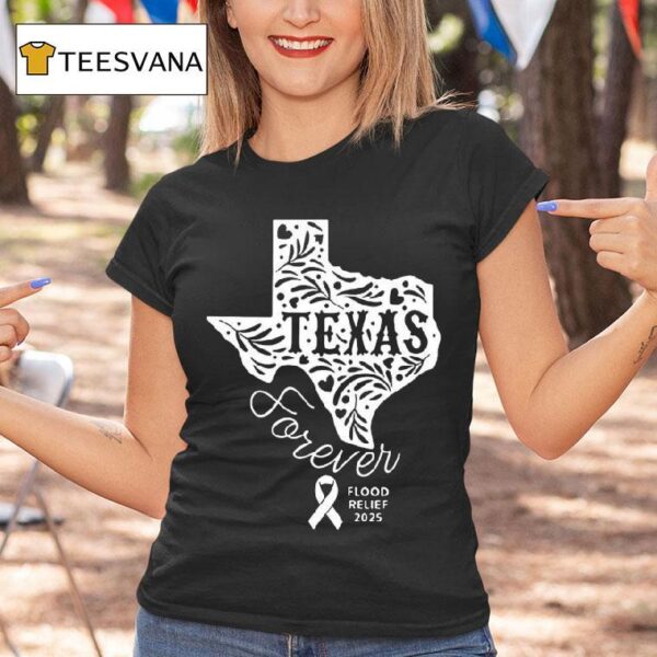 Texas Forever Flood Relief Breast Cancer Awareness Month T Shirt