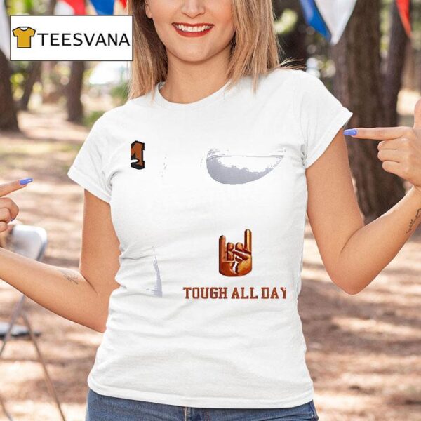 Texas Longhorns Hook Em Tough All Day T Shirt