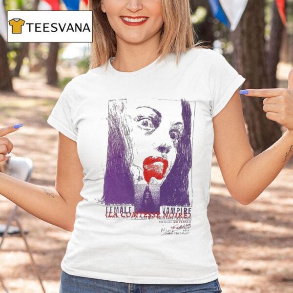 The Female Vampire La Comtesse Noire T Shirt