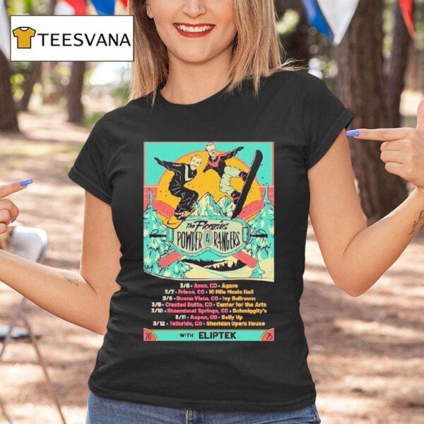 The Floozies Powder Rangers Tour T Shirt