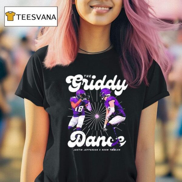The Griddy Dance Justin Jefferson X Adam Thielen T Shirt