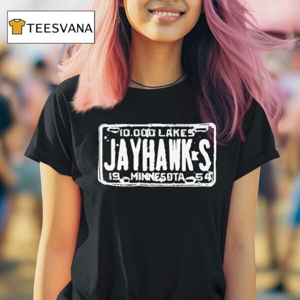 The Jayhawks License Plate T Shirt