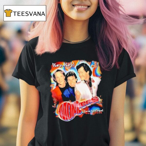 The Monkees Hey Hey Here We Come World Tour Vintage T Shirt