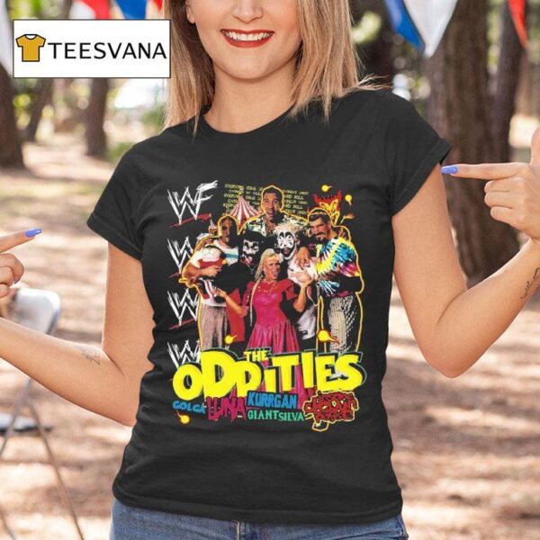 The Oddities Attitude Kurrgan Golga Lina Giant Silva T Shirt