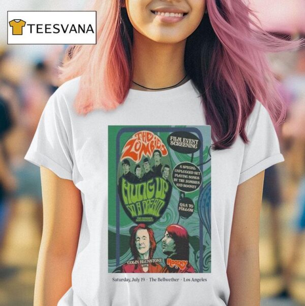 The Zombies The Bellwether Los Angeles T Shirt