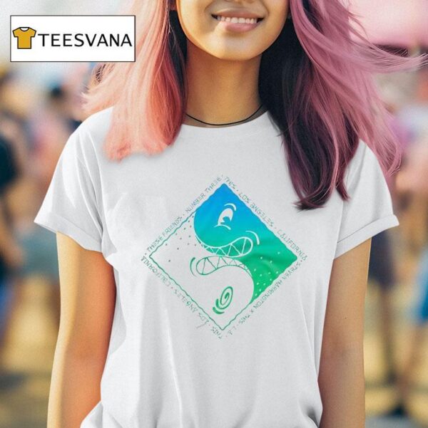 This Los Angeles California Number There Their Friends This Gallery T Shirt