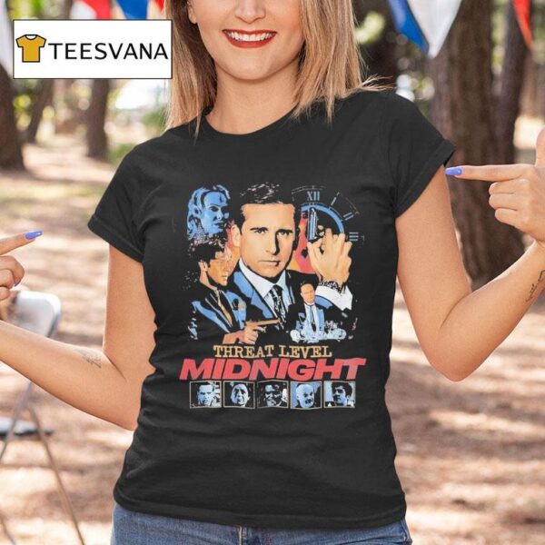 Threat Level Midnight Vintage T Shirt