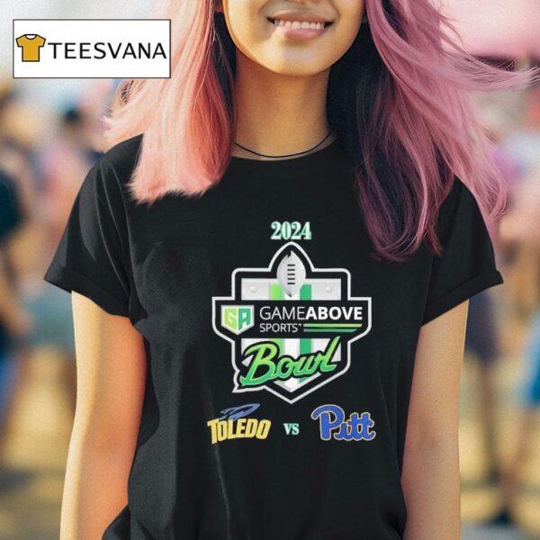 Toledo Rockets Vs Pittsburgh Panthers Game Above Sports Bowl T Shirt