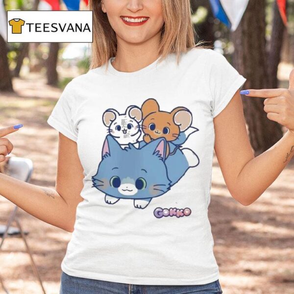 Tom Jerry Gokko Trio Rats Ca T Shirt