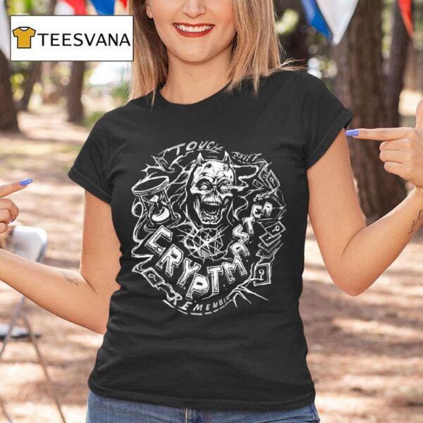 Touch Sniff Cryptmaster Remember Hourglass T Shirt